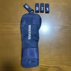 BRIEFING ヘッドカバー (FW用)ネイビー