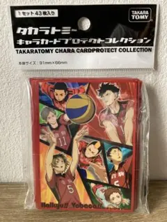 キャラカードプロテクトコレクションハイキュー音駒カードスリーブバボカ
