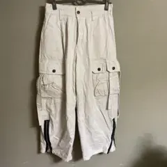 Casper John ベージュ カーゴパンツ