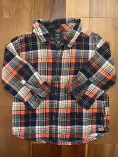 baby gap チェック　シャツ　90