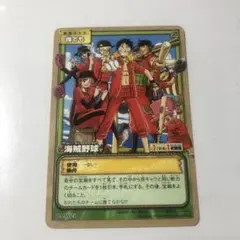ワンピース　ハイパーバトル　トレーディングカード　海賊野球