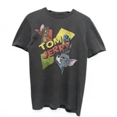 TOM & JERRY トムとジェリー アニメ プリント Tシャツ 861