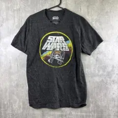 スターウォーズTシャツTIEファイターロゴTシャツ/ビッグプリント/グレー