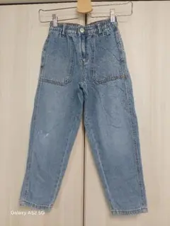 ～8/31までこの価格！ZARA　ライトブルー デニムパンツ　120cm