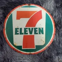 7-Eleven セブンイレブン　ブリキ　看板　まとめ割引あり