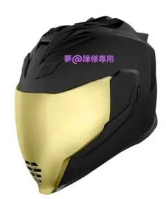 【極美品】 icon AIRFLITE stealth 2XL ヘルメット ICON（アイコン）AIRFLITE(エアーフライト）グラフィック ヘルメット