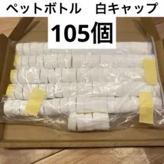 ペットボトルキャップ　白色100個