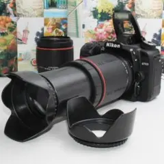❤️予備バッテリーu0026新品カメラバッグ付❤️Nikon D7500 ダブルズーム