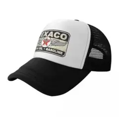 TEXACO トラッカーキャップ ホワイト/ブラック