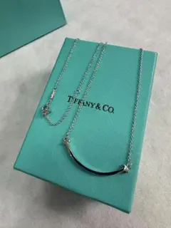 【付属品完備極美品】 ネックレス Ｔコレクション スマイル シルバー