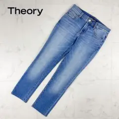 美品J brand Theory スキニーデニムパンツ ブルー 25*NB443