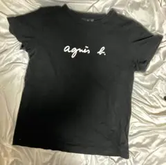 agnès b. 黒 半袖Tシャツ