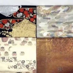16本❗️【まとめ売り】 袋帯 おまとめ 正絹 リメイク 素材 生地 着物 帯