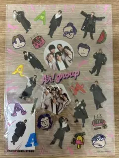 Aぇ!group クリアステッカー