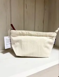 アトリエ ヌイ　コットン ポーチ　ポーチ　ギフト　贈り物　ナチュラル