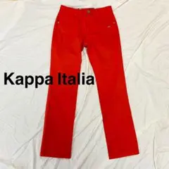 美品 Kappa カッパ ロングパンツ 赤 イタリアンコレクション M