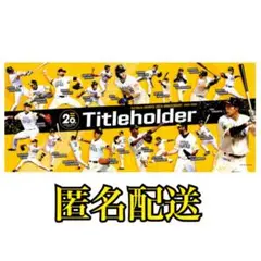 福岡ソフトバンクホークス　Sh20thタイトルホルダーフェイスタオル