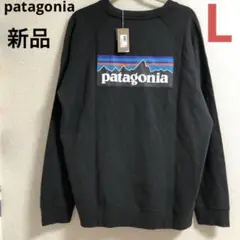 ⭐️人気⭐️patagonia P-6ロゴ オーガニッククルースウェットシャツ⭐️L⭐️