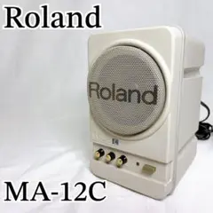 Roland ローランド MA-12C アンプ スピーカー 00014 Roland MA-12C Stereo Micro Monitor Speaker Pair Set Very