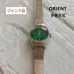 ＊ORIENT＊手巻き時計レディース 　　★ジャンク品★　 昭和レトロ