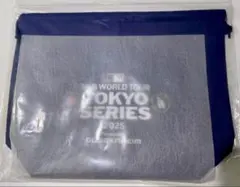 MLB東京シリーズ プレミアムラウンジ限定 保冷バッグ巾着袋　大リーグ野球グッズ