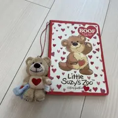 Little Suzy's Zoo ぬいぐるみストラップとノートセット