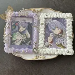 【2個セット】ホイップデコB8トレカケース【パープル①】【ホワイト⑥】