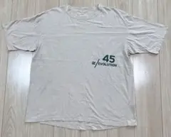 R/45 EVOLUTION ベージュ半袖Tシャツサイズ5