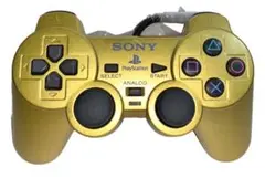 ほぼ未使用品 ps2 コントローラー 百式ゴールド PlayStation2