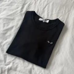 PLAY COMME des GARÇONS 黒 Tシャツ L