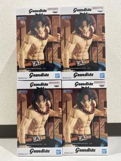 ワンピース エース フィギュア glandista 4体セット