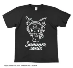 ★未使用★SUMMER SONIC2025 × サンリオ クロミコラボTシャツ