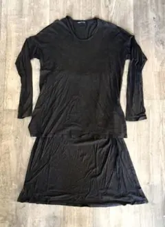 ラッドミュージシャン ロングカットソー ブラック 中古