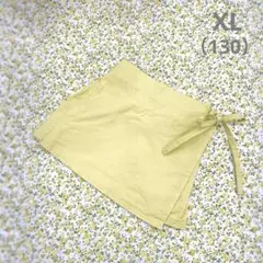 コットンハウス　ラップスカート　マスタード　XL 130