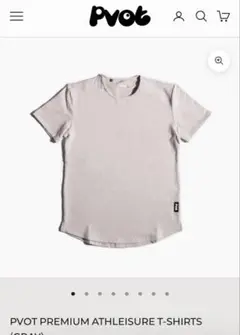 pvot グレー Tシャツ Lサイズ