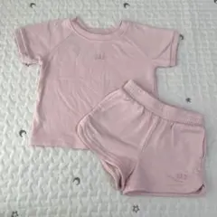 Baby GAP 夏服　半袖　セットアップ　3歳　ピンク