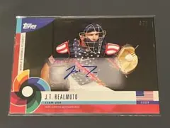 5枚限定 Topps WBC 2023 J.T.REALMUTO サインカード
