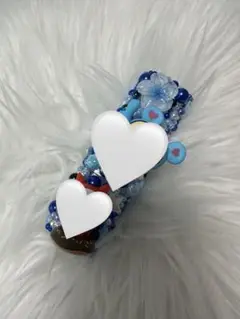 iQOSイルマワンケース デコケース ブルー ♡