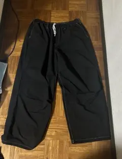 バギーナイロンパンツ　古着　極太