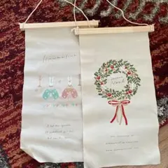 タペストリー クリスマス ひな祭り