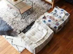 美品 a.depeche アデペシュ kidssofa stripe 子供部屋