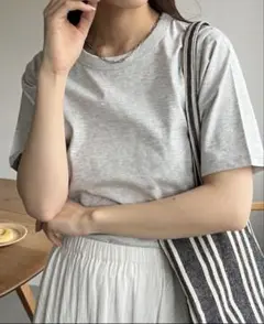 Discoat USコットンクルーネックTシャツ