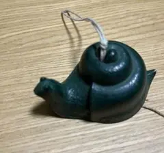カタツムリ型風鈴 ダークグリーン