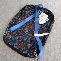 TRIP.INN リュックサック 2way ポーチ　花柄　新品タグ付き