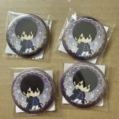 REBORN　くじメイト　雲雀恭弥　缶バッジ 4点