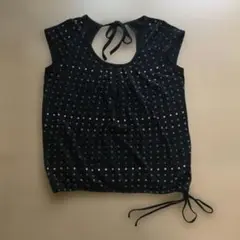 カラフルドット　後ろも可愛いカットソー