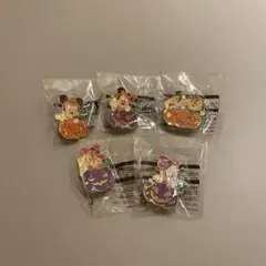 【新品未開封】東京ディズニーシー アブーズバザール ピンバッジ 5個セット