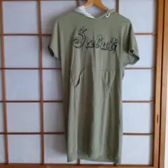 Rydia フード付きワンピース オリーブグリーンＭ