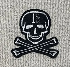 1%ER スカル　ビンテージワッペン ハーレーダビッドソン BUCO BELL
