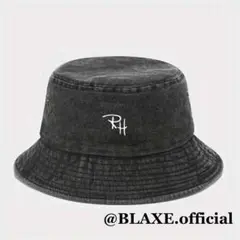 RH バケットハット ロンハーマ 帽子 キャップ バケハ ブラック 黒 海